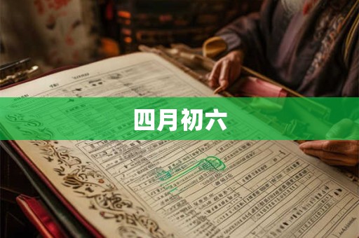 四月初六