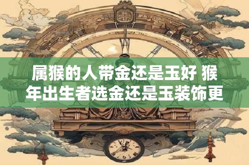 属猴的人带金还是玉好 猴年出生者选金还是玉装饰更佳