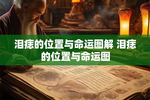 泪痣的位置与命运图解 泪痣的位置与命运图