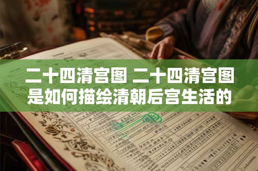 二十四清宫图 二十四清宫图是如何描绘清朝后宫生活的