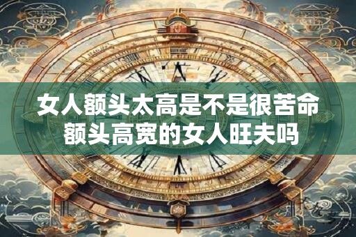 女人额头太高是不是很苦命 额头高宽的女人旺夫吗
