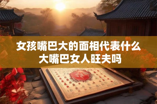 女孩嘴巴大的面相代表什么 大嘴巴女人旺夫吗