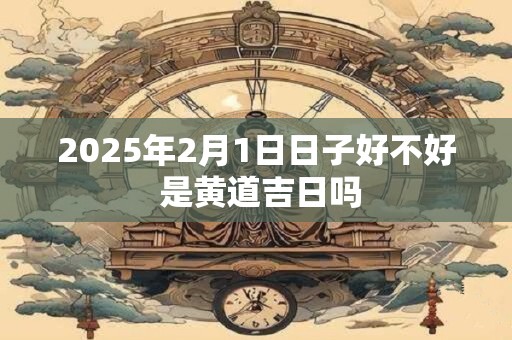 2025年2月1日日子好不好 是黄道吉日吗