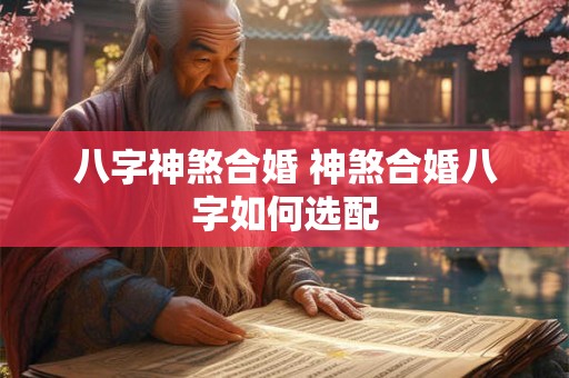 八字神煞合婚 神煞合婚八字如何选配