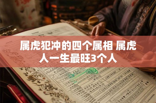 属虎犯冲的四个属相 属虎人一生最旺3个人