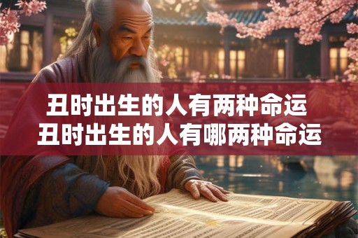 丑时出生的人有两种命运 丑时出生的人有哪两种命运