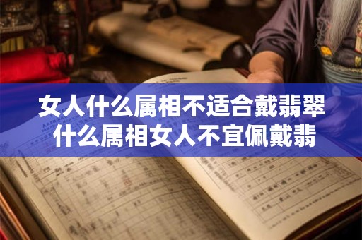 女人什么属相不适合戴翡翠 什么属相女人不宜佩戴翡翠