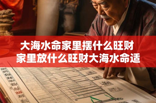 大海水命家里摆什么旺财 家里放什么旺财大海水命适合什么摆设
