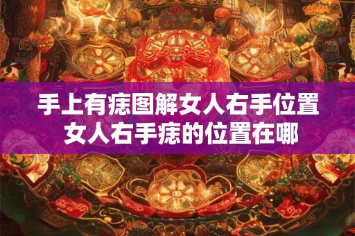 手上有痣图解女人右手位置 女人右手痣的位置在哪