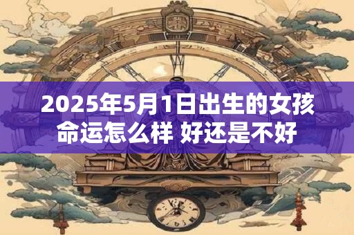 2025年5月1日出生的女孩命运怎么样 好还是不好