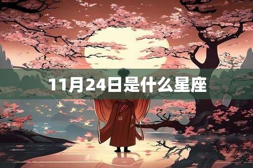 11月24日是什么星座