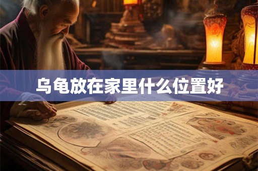 乌龟放在家里什么位置好