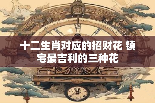 十二生肖对应的招财花 镇宅最吉利的三种花