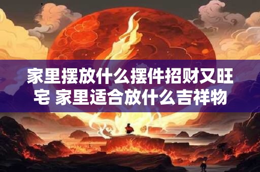 家里摆放什么摆件招财又旺宅 家里适合放什么吉祥物