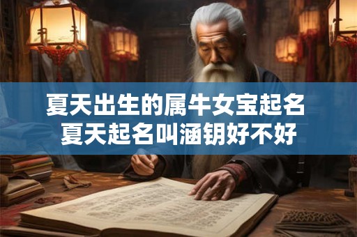 夏天出生的属牛女宝起名 夏天起名叫涵钥好不好