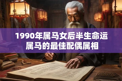 1990年属马女后半生命运 属马的最佳配偶属相