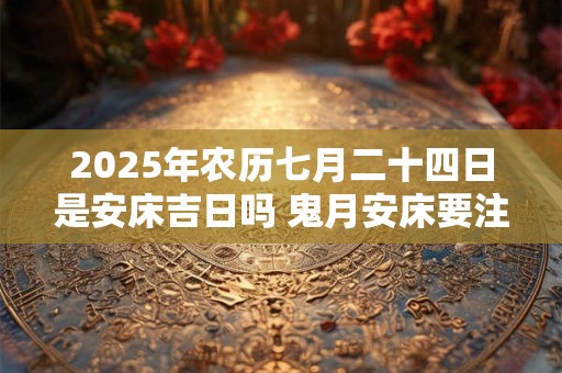2025年农历七月二十四日是安床吉日吗 鬼月安床要注意什么