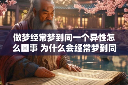 做梦经常梦到同一个异性怎么回事 为什么会经常梦到同一个异性