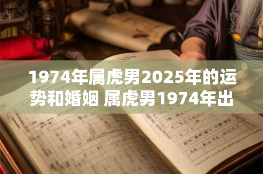 1974年属虎男2025年的运势和婚姻 属虎男1974年出生2025年运势和婚姻如何