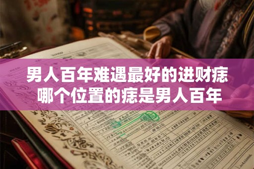 男人百年难遇最好的进财痣 哪个位置的痣是男人百年难遇最佳进财痣