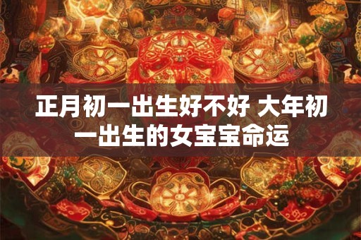 正月初一出生好不好 大年初一出生的女宝宝命运