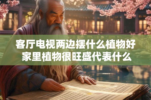 客厅电视两边摆什么植物好 家里植物很旺盛代表什么
