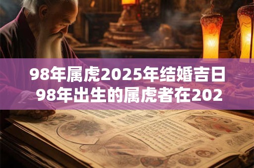98年属虎2025年结婚吉日 98年出生的属虎者在2025年哪一天适合结婚呢