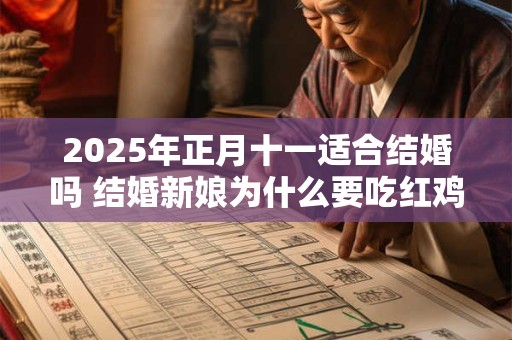 2025年正月十一适合结婚吗 结婚新娘为什么要吃红鸡蛋