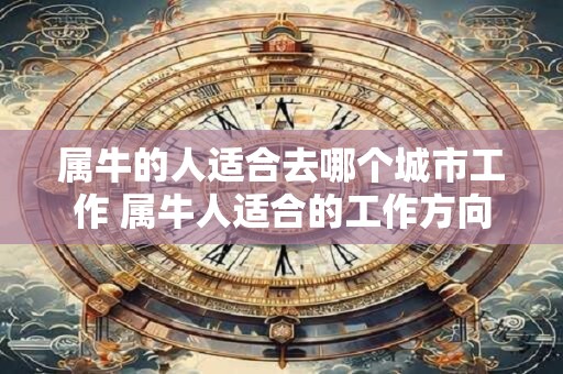 属牛的人适合去哪个城市工作 属牛人适合的工作方向
