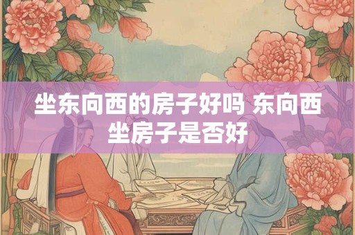 坐东向西的房子好吗 东向西坐房子是否好