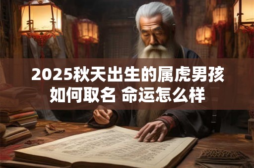 2025秋天出生的属虎男孩如何取名 命运怎么样
