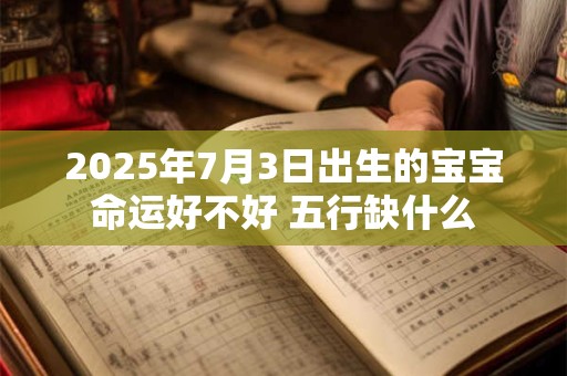 2025年7月3日出生的宝宝命运好不好 五行缺什么 2025年7月3日出生的宝宝命运好不好 五行缺什么