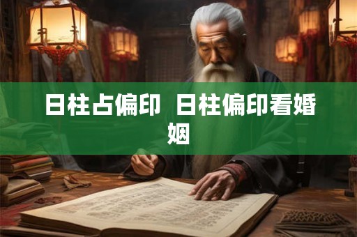 日柱占偏印  日柱偏印看婚姻