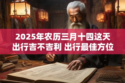 2025年农历三月十四这天出行吉不吉利 出行最佳方位查询