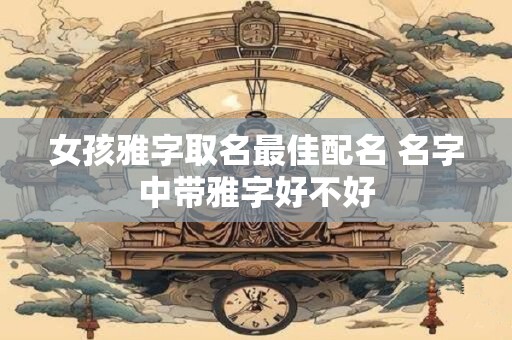 女孩雅字取名最佳配名 名字中带雅字好不好