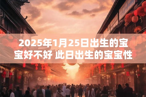 2025年1月25日出生的宝宝好不好 此日出生的宝宝性格