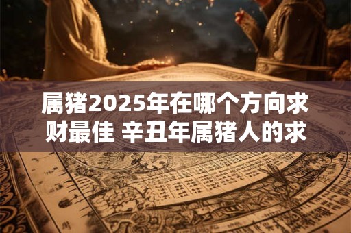属猪2025年在哪个方向求财最佳 辛丑年属猪人的求财方位