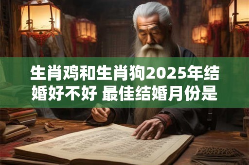 生肖鸡和生肖狗2025年结婚好不好 最佳结婚月份是几月