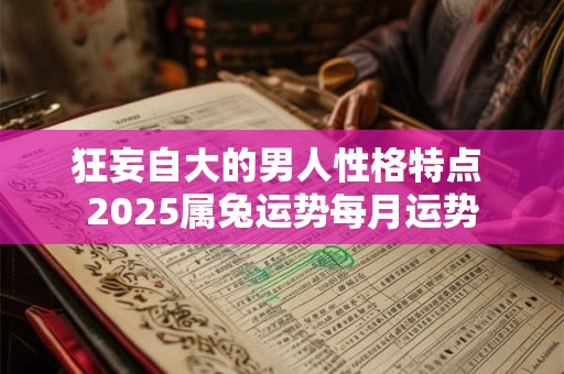 狂妄自大的男人性格特点 2025属兔运势每月运势
