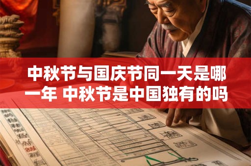中秋节与国庆节同一天是哪一年 中秋节是中国独有的吗