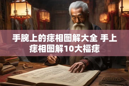 手腕上的痣相图解大全 手上痣相图解10大福痣