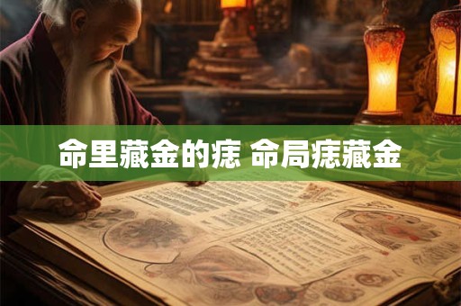 命里藏金的痣 命局痣藏金