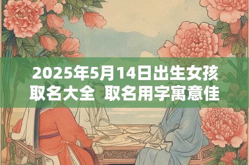 2025年5月14日出生女孩取名大全  取名用字寓意佳