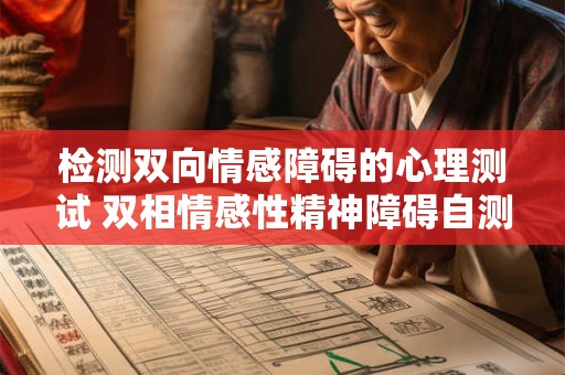 检测双向情感障碍的心理测试 双相情感性精神障碍自测表