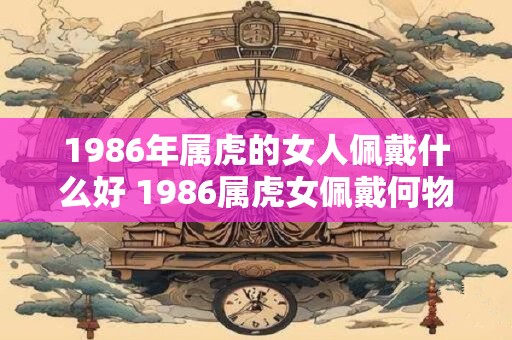 1986年属虎的女人佩戴什么好 1986属虎女佩戴何物好