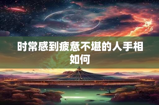 时常感到疲惫不堪的人手相如何