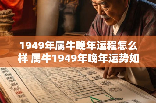 1949年属牛晚年运程怎么样 属牛1949年晚年运势如何