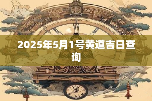 2025年5月1号黄道吉日查询
