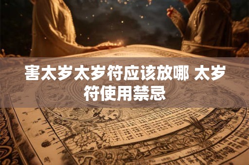 害太岁太岁符应该放哪 太岁符使用禁忌