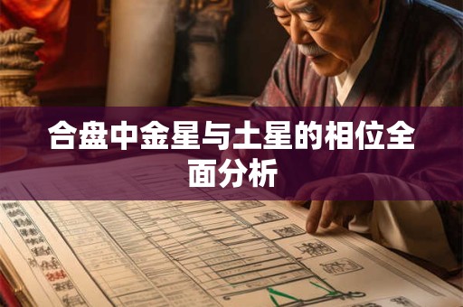 合盘中金星与土星的相位全面分析